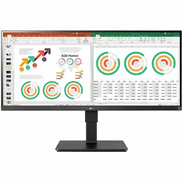 LG 34BN770-B 34'' QHD IPS LED Monitor - Black
