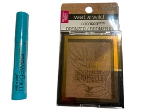 Wet n Wild Coloricon Bronzer C739A + Megawear Mascara C136 In Box/Sealed - Picture 1 of 2