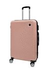 Hard Shell Rose Gold Strong Cabin Suitcase Set 8 Wheel Luggage Case Travel Bag