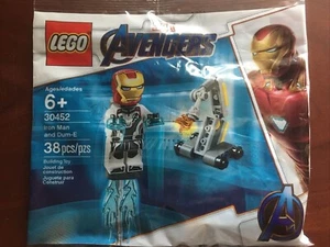 NUEVO - LEGO Polybag 30452 - Iron Man & Dum-E - Marvel Avengers Endgame - Imagen 1 de 2