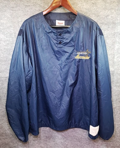 Vintage Houston Astros MLB Warm-Up Wind Breaker Starter Diamond Collection 2XL Cover