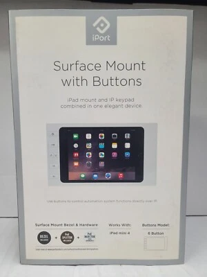 iPort In Wall Control Mount for iPad Mini 4, 6 Button - Image 1 of 2