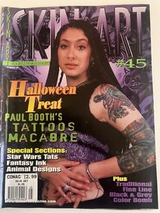 SKIN ART TATTOO MAGAZINE # 45 - HALLOWEEN - PAUL BOOTH - STAR WARS - ANIMALS - Imagen 1 de 1