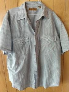 Cobra Creek Mens Size L Button Up Shirt ~ Peal Snap~L3 - Picture 1 of 3