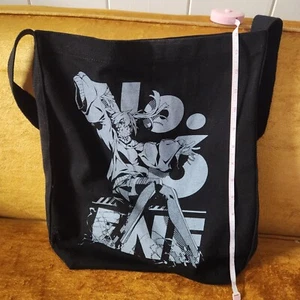 Used COSPA Mekakucity Actors Ene Black Tote Bag Kagerou Project Anime Canvas - Picture 1 of 11