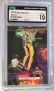 1999 Upper Deck Encore #J8 Jamboree Kobe Bryant Holo Foil Prizm CGC 10 GEM MINT - Picture 1 of 2