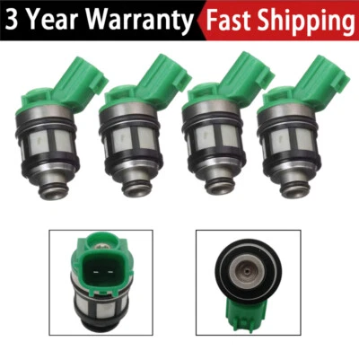 Inyector de combustible 4 piezas FJ397 para camioneta Nissan 2010-14 Np300 03-04 02-04 Xterra 2,4 L Foto 1 de 4