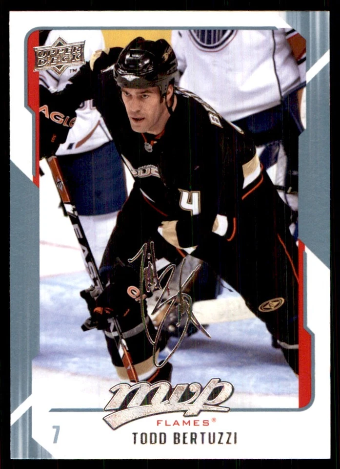 2008-09 Upper Deck MVP Todd Bertuzzi Calgary Flames #42 - Image 1 of 2