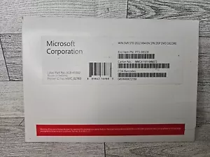 Microsoft Windows Server 2022 X64 EN 1PK DSP DVD 16 Core, New/Sealed - Picture 1 of 5