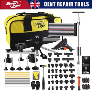 PDR Car Paintless Rods Kit Dent Puller Repair Removal Hail Tabs Glue Gun Tools - Picture 1 of 14