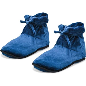 Women Men Suede Heat Therapy Microwaveable Booties Feet Warmers Heated Slippers - Picture 1 of 8