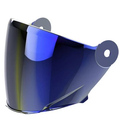 Airoh Visiera Blu Specchiata Per Casco Helios Helyos - Imagen 1 de 2