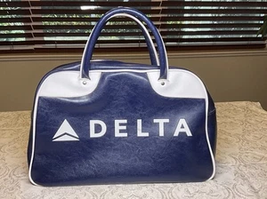 Delta Air Lines 75th Anniversary Zac Posen Designer Flight Carry On Bag VTG - Picture 1 of 12