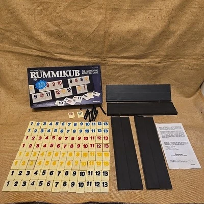 The Original Rummikub The Fast Moving Rummy Tile Game by Pressman Complete 1990 - Image 1 of 4