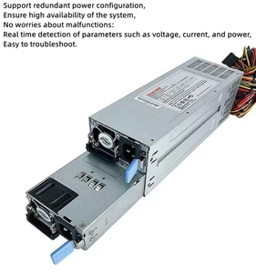 For Great Wall 2U server redundant power supply 500W 800W 1200W 1600W 1300W - Picture 1 of 20