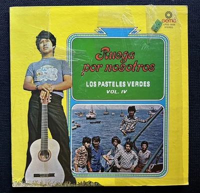 Los Pasteles Verdes Ruega Por Nosotros Vol IV LP Vinyl 1976 GEMA LPGS-5038 EX/NM - Image 1 of 4