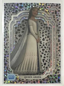 Disney: Queen Amaya 2024 Topps Chrome Black White Speckle 80/101 Wish #83 - Bild 1 von 2
