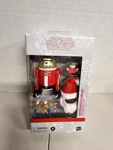 Star Wars Serie Nera Santa Astromech Droid & Grogu Edizione Vacanze Hasbro 2025 - Foto 1 di 8