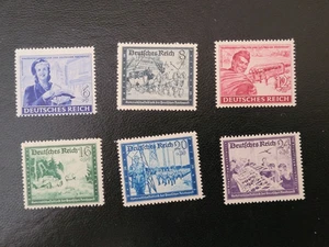Nazi Germany Third Reich 1944 Comradeship - Mi 888-893 - MNH (**) - Picture 1 of 1