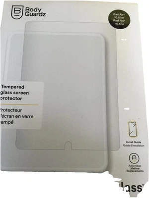 BodyGuardz Pure Tempered Glass Screen Protector-iPad Air 10.5 inch, Pro 10.5inch - Image 1 of 2