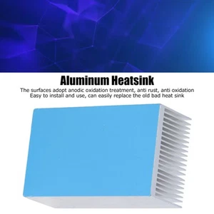 (With Adhesive)2Pcs Aluminium Elektronische Heizkörper Extrudierte Kühlkörper♡ - Bild 1 von 22