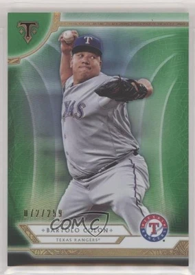 2018 Topps Triple Threads Emerald /259 Bartolo Colon #98 - Image 1 of 2