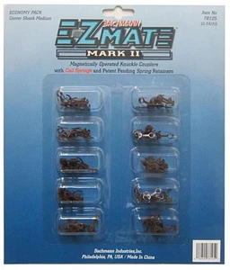 HO 25 pr. Magnetically Operated Knuckle Couplers Bachmann E-Z Mate®Mark II 78125 - Picture 1 of 2