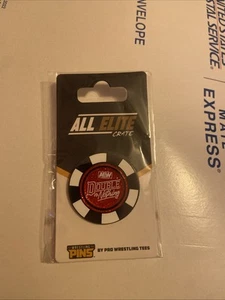 AEW Double Or Nothing All Elite Crate Limited Edition Enamel Pin - Picture 1 of 1