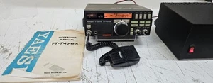 Yaesu FT-747GX 100w HF Transceiver With Manual & Microphone - Zdjęcie 1 z 5