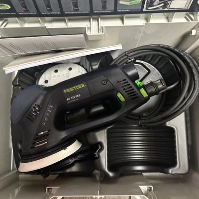 Festool Schleifmaschine Rotex Ro 125 Feq Plus 576029 Bti Sys Neue Nie Verwendet - Bild 1 von 3