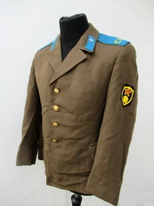 1980s Soviet Air Force Red Army military blazer jacket USSR CCCP communist dress - Picture 1 of 12