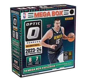2023-24 Panini Donruss OPTISCHER BASKETBALL NBA MEGA BOX VERSIEGELT Wembanyama bewertet RC - Bild 1 von 1