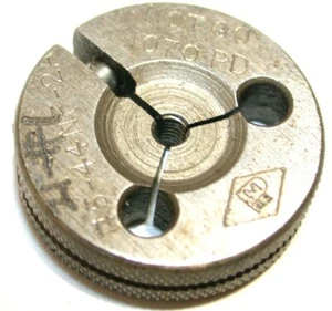 Thread Ring Gage No Go Pitch diameter .1070" #5-44 NF-2A - Picture 1 of 1