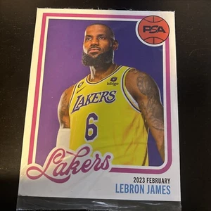 Februar 2023 Band 13 PSA Magazin LeBron James - Sealed - Los Angeles Lakers - Bild 1 von 2