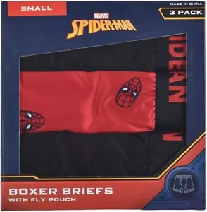 Spiderman Men's 3-Pack Comfort Boxer Brief - Small - Picture 1 of 2