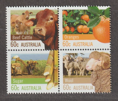 Australia stamps - Farming! #3715a block of 4 MNH (2012) - Image 1 of 2