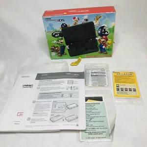 Nintendo New 3DS Mario Edition Black Friday solo scatola e inserti NO SISTEMA - Foto 1 di 8