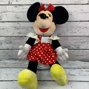 Disney - Peluche Minnie Mouse Jumbo 24 in 4# pesato Disneyland Walt Disney World - Foto 1 di 10
