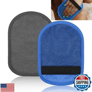 Aecsze 2 PCS Sand Remover for Beach, Soft Wipe Off Mitts for Sand Removal, Id - Picture 1 of 5