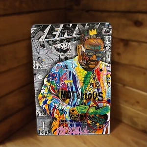 Biggy Smalls Pop Art Notorious B.I.G. Christopher Wallace  12"x8"  Metal Sign - Picture 1 of 2