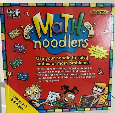 Math Noodlers Math Games Learning Well Games Grades 2-3 Math Skills - Image 1 of 3