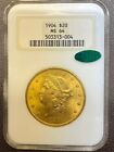 $20 1904 MS 64 CAC NGC. Superb...  Super Deal from Chelsea Rare Coins
