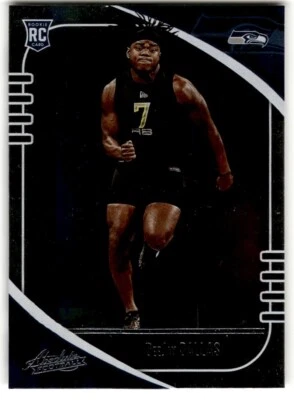 2020 Panini Absolute DeeJay Dallas Rookie #128 Seattle Seahawks - Image 1 of 2