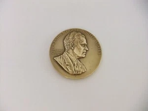 1969 Presidente Nixon primer mandato medalla inaugural medallón pisapapeles de GASPARRO - Imagen 1 de 11