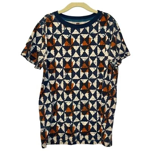 Tea Collection Kids Short Sleeve T-Shirt, Geometric  Triangles, XL - Picture 1 of 4