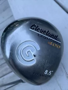 Cleveland Launcher 400 Titanium Driver 8.5* Deg Graphite Regular Flex Aldila RH - Picture 1 of 15