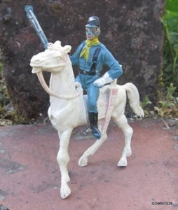 SOLDAT COMANSI FAR-WEST / FIGURINE CAVALIER NORDISTE US CAVALERIE NO JECSAN PECH - Imagen 1 de 5
