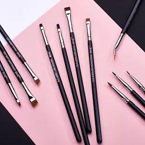 Jessup Makeup Brushes Set 11pcs Eyeshadow EyeBrow Blending Eye Brush Xmas Gift - Picture 1 of 12