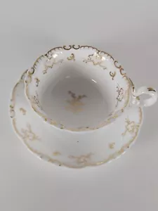 Antique Coalport "Adelaide" Shape Tea Cup And Saucer, Pattern No. 3/254 - Picture 1 of 16