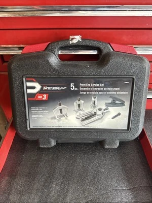 🔥Powerbuilt Front End Service Set Kit #3 & Heavy-Duty Storage Case 648626 - Image 1 of 4